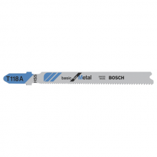 BOSCH T 118 A Basic For Metal Jigsaw Blade 2 608 631 013